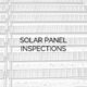 Solar Panel Inspections